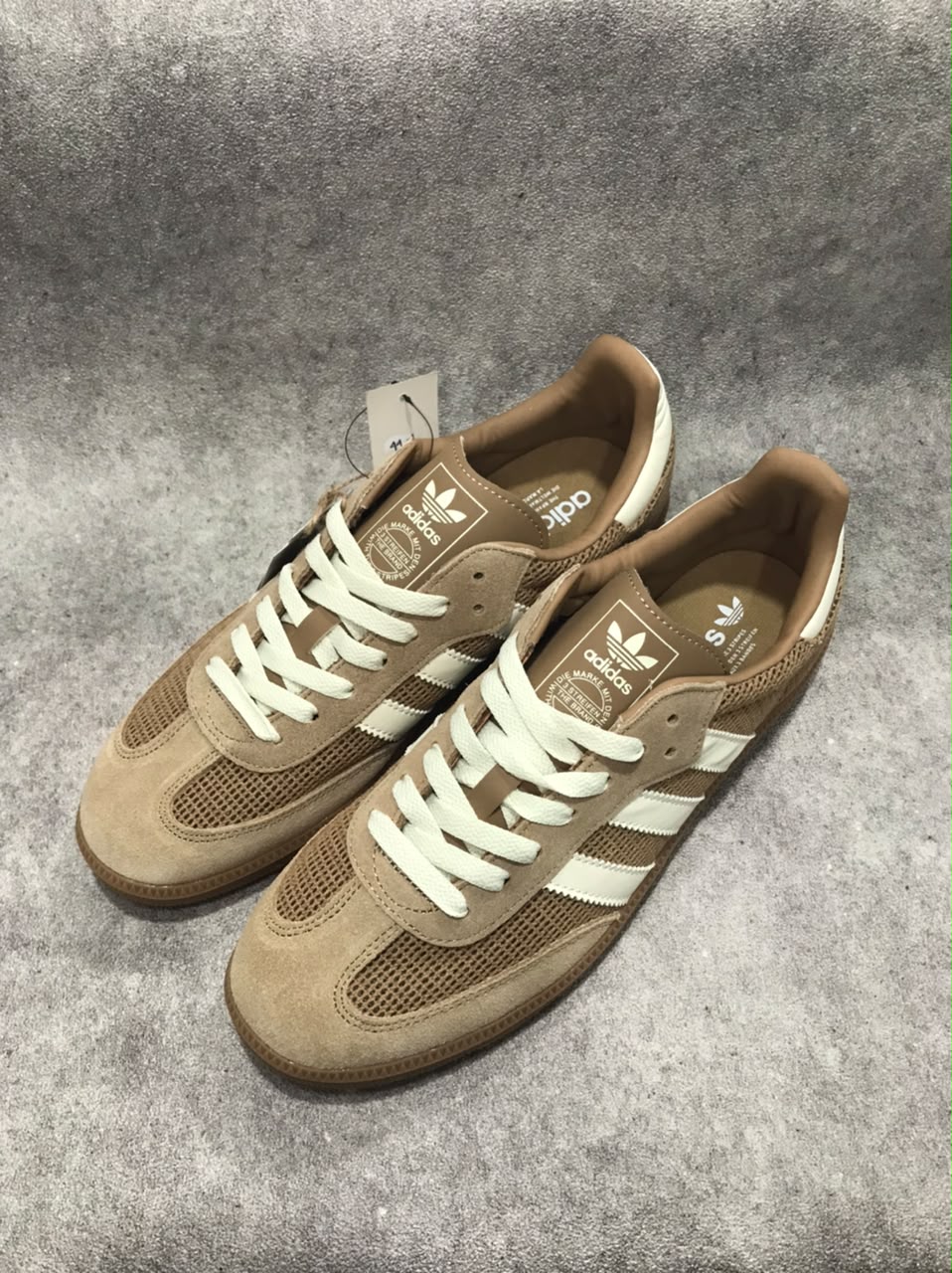 ADIDAS SAMBA CARDBOARDS COKLAT di Berlimpahshoes Situbondo