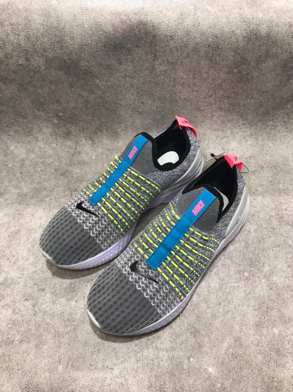NIKE REACT PHANTOM FK2 ABU HIJAU - Sepatu Nike Casual di Berlimpahshoes Situbondo
