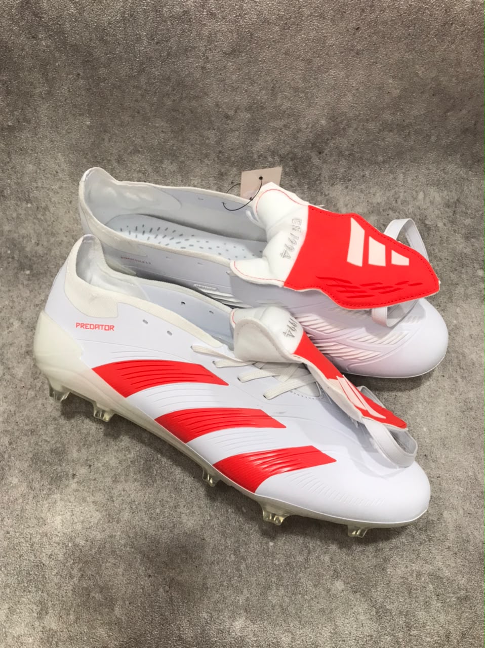 ADIDAS PREDATOR WHITE RED - Sneakers di toko sepatu Situbondo