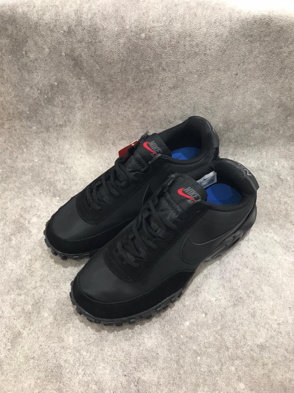 NIKE AIR MAX WAFFLE  SP BLACK - Sepatu Nike Casual di Berlimpahshoes Situbondo