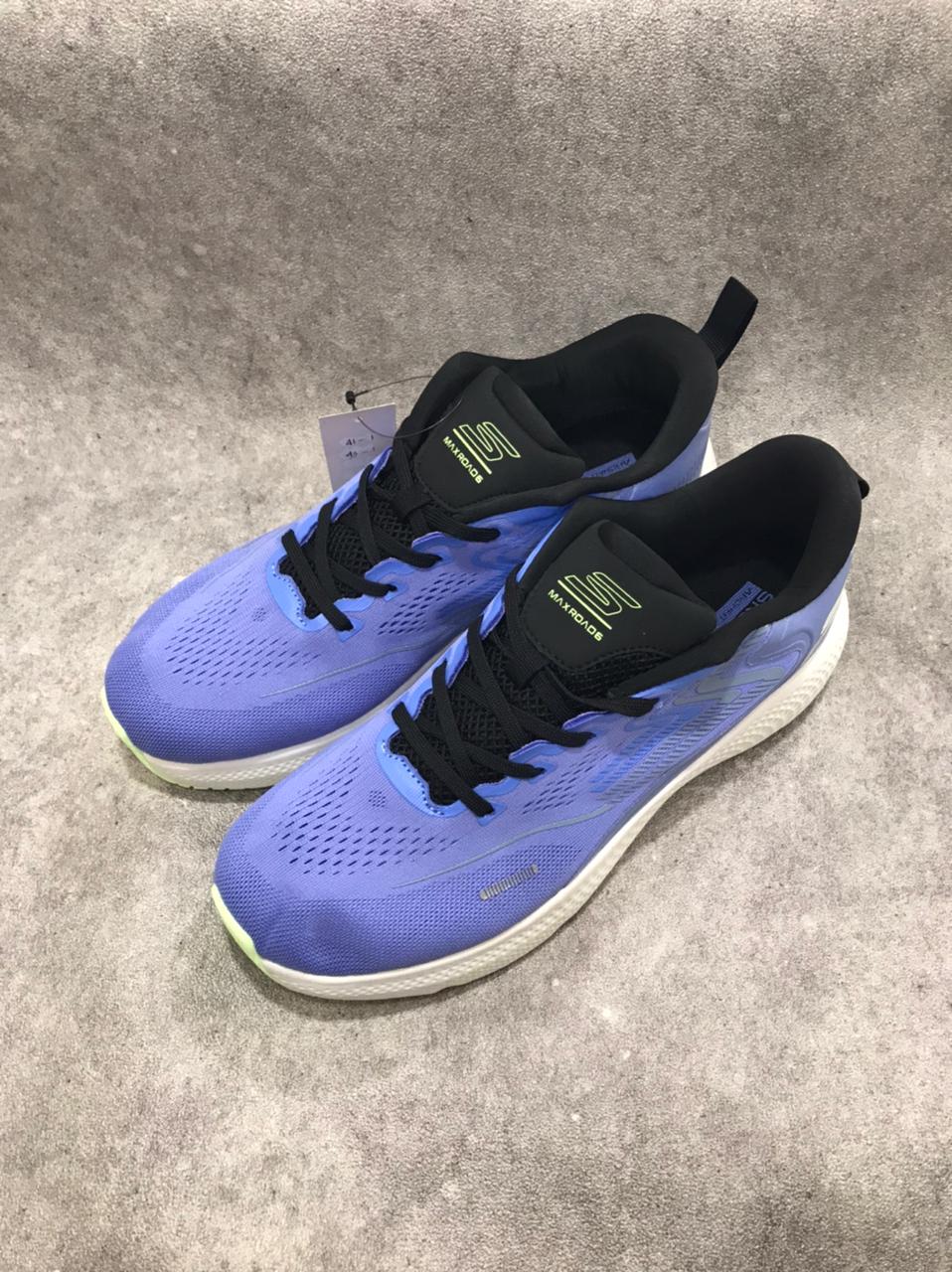 SKECHERS MAXROAD 6 ICE BLUE - Sepatu SKECHERS Running di Berlimpahshoes Situbondo