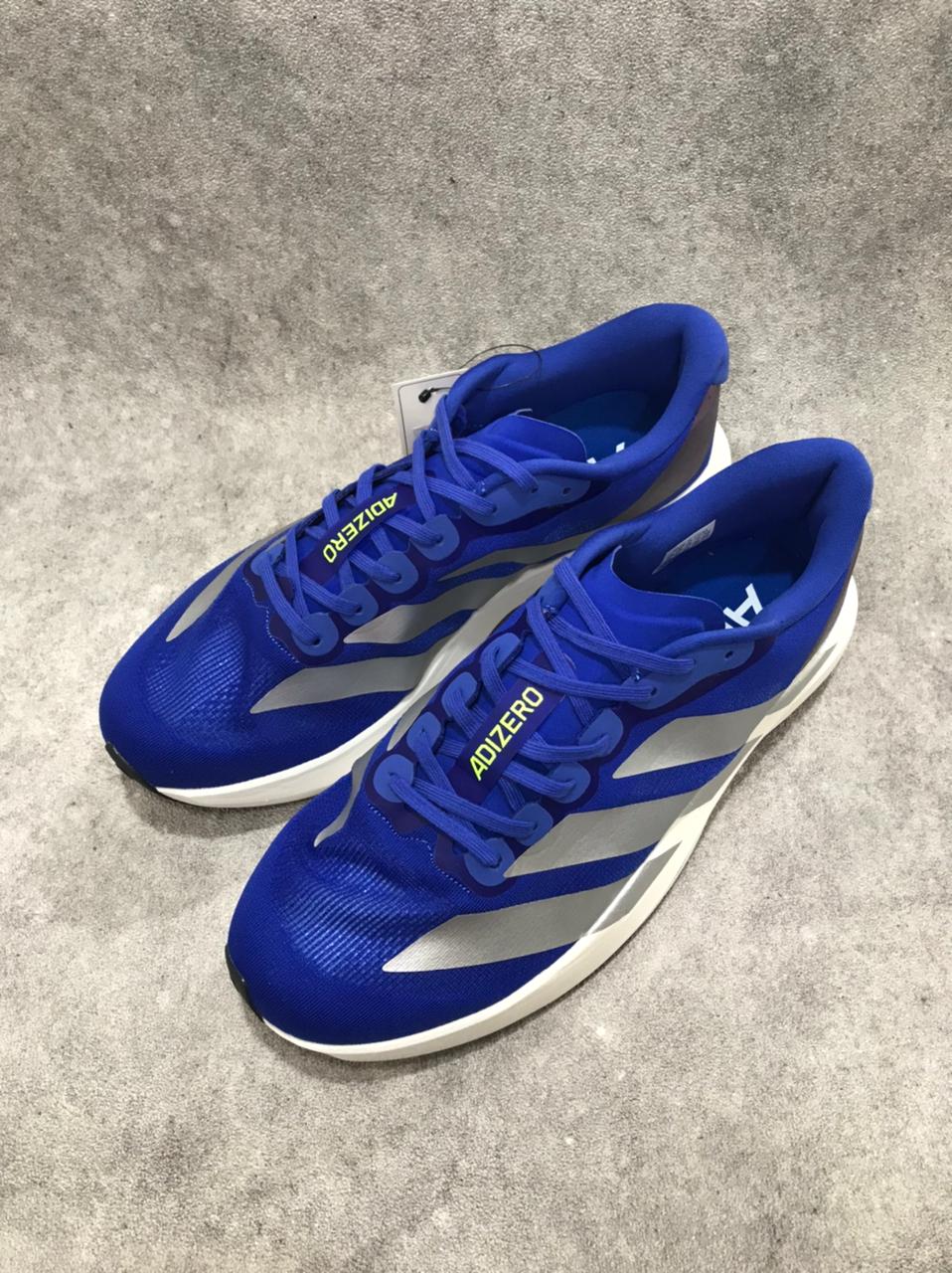 ADIDAS ADIZERO EVO SL BLUE SILVER - Running di toko sepatu Situbondo